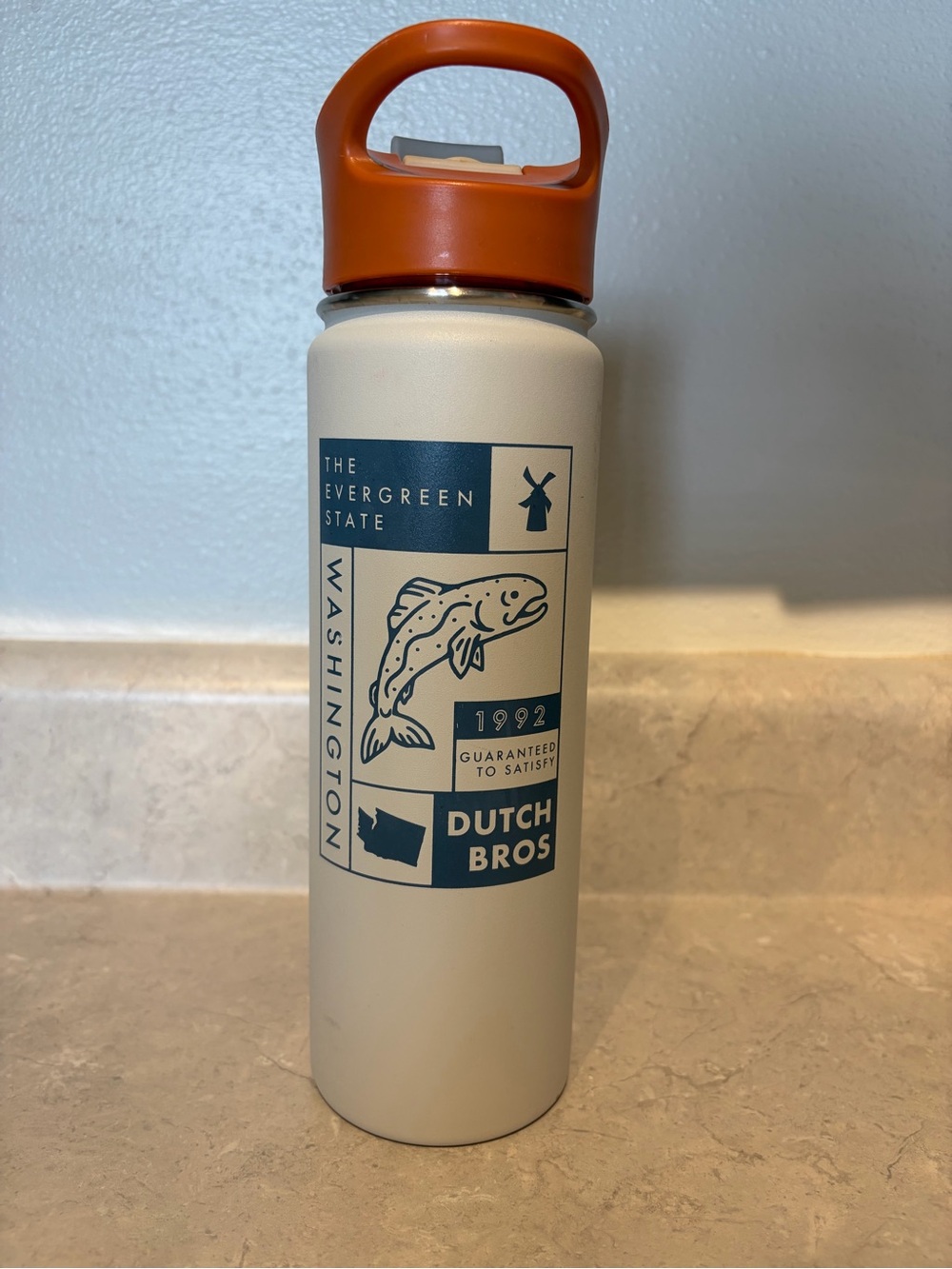 Dutch Bros Stainless Steel Water Bottle
